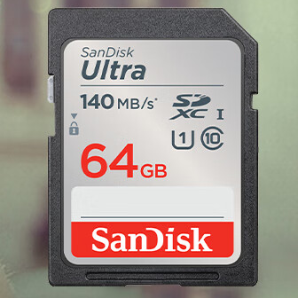 闪迪 64GB SD内存卡